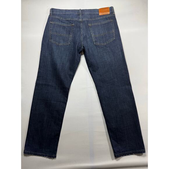 Lucky Brand Men's 221 Straight Leg Blue Denim Jeans - Size 36x30 (37x30.5) - Picture 2 of 6